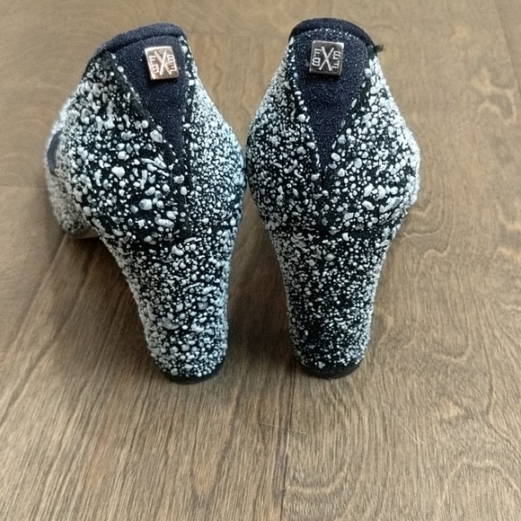 Floris Van Bommel Luxury Splatter Print Pumps - Picture 5 of 11